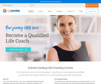 Lcia.com.au(Life Coaching Institute) Screenshot