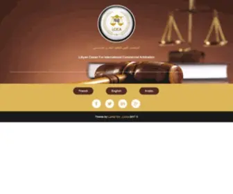 Lcica.org(المركـــــز) Screenshot