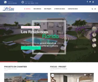 Lcim-Immobilier.com(Accueil) Screenshot