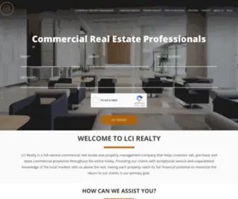 Lcirealty.com(LCI Realty) Screenshot