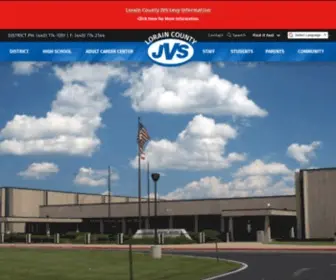 LCJVS.com(Lorain County JVS) Screenshot