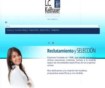 Lckeilhauer.com(Bienvenido a Lckeilhauer) Screenshot