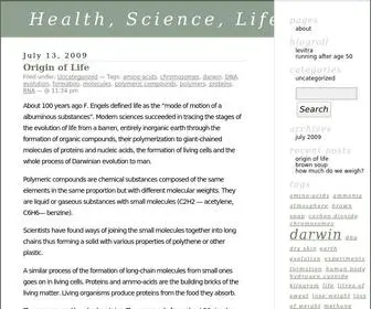 Lclahq.org(Health, Science, Life) Screenshot
