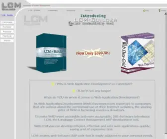 LCM-Builder.com(ASP) Screenshot