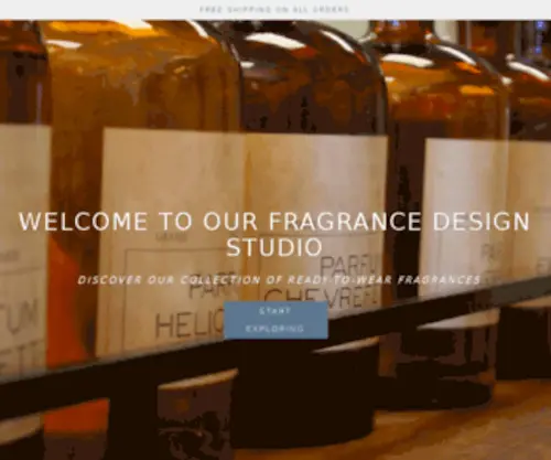 LCMfragrance.com(Fragrance without compromise) Screenshot