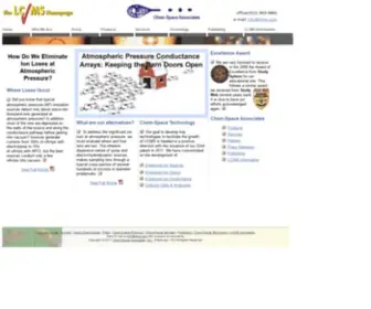 LCMS.com(Chem-Space Associates's business) Screenshot