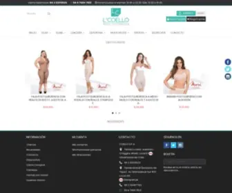Lcoello.cl(Fajas, Moda y Modeladores Colombianos) Screenshot