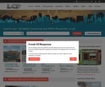 LCPproperties.co.uk(Industrial, retail and commercial property to let across the Midlands and the rest of the UK) Screenshot