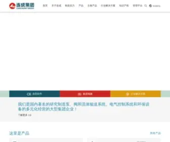 Lcpumps.com(连成集团) Screenshot
