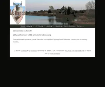 Lcranch.com(Utah Fly Fishing Lodge) Screenshot