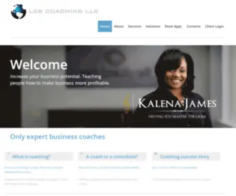 LCrcoaching.com(Taking your business to the next level) Screenshot