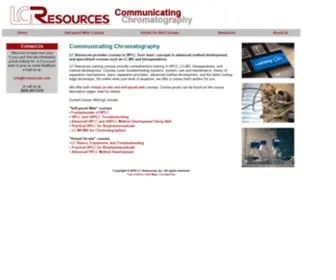 Lcresources.com(LC Resources Inc) Screenshot