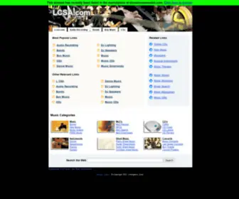 Lcsa.com(The Leading L CSA Site on the Net) Screenshot
