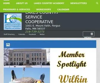 LCSC.org(Lakes Country Service Cooperative) Screenshot