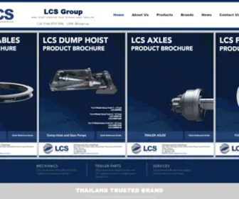 LCSgroup-TH.com(จำหน่าย อะไหล่รถพ่วง รถบรรทุก) Screenshot