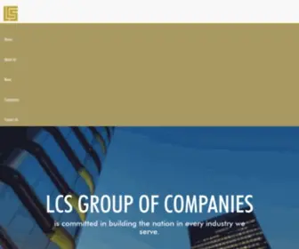 LCSgroup.com.ph(LCS Group of Companies) Screenshot