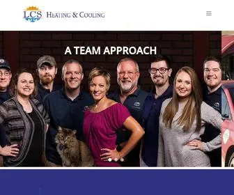 LCsheatingandcooling.com(Indianapolis Heating and Cooling) Screenshot