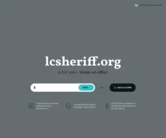 LCsheriff.org(lcsheriff) Screenshot