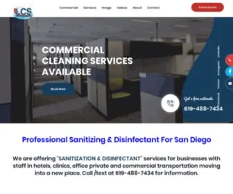 LCsjanitorialservices.com(LCS Janitorial Services San Diego) Screenshot