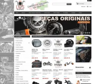 LCsmotorparts.com(Escapamentos, peças e acessórios Harley-Davidson®) Screenshot