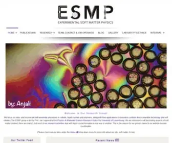 Lcsoftmatter.com(ESMP) Screenshot