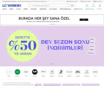 Lcwaikiki.com(Online Alışveriş Sitesi) Screenshot