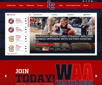 Lcwarriors.com(Lewis-Clark State College Athletics) Screenshot