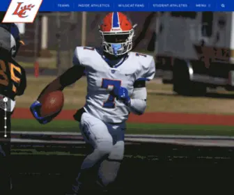 Lcwildcats.net(Louisiana College Athletics) Screenshot