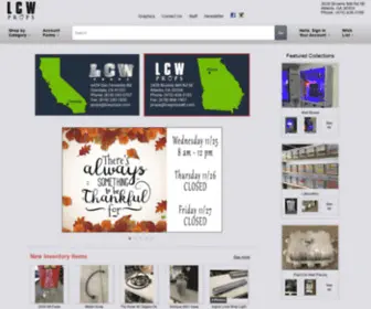 LCWpropsatl.com(LCW Props) Screenshot