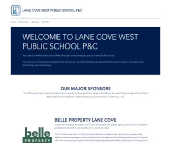 LCWPS.com.au(All the information you need to know about the Lane Cove West Public School P&C) Screenshot