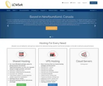 LCwsoft.com(#1 Canada Web Hosting and Web Design from St) Screenshot