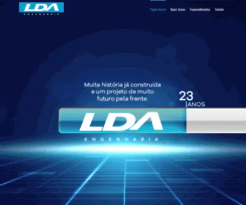 Ldaengenharia.com.br(LDA) Screenshot