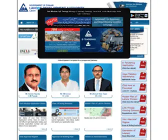 Lda.gop.pk(Lahore Development Authority) Screenshot
