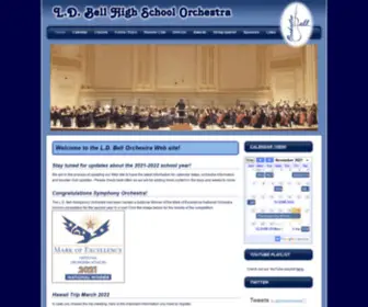 Ldbellorchestra.com(LB Bell Orchestra) Screenshot