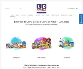 Ldcestas.com.br(Cesta) Screenshot