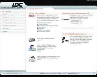 LDC.lv(Latvijas Datoru centrs) Screenshot