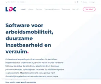 LDC.nl(Tools voor loopbaan) Screenshot