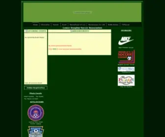 Ldcunited.com(Lower Dauphin Soccer Association) Screenshot