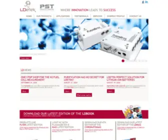 Ldetek.com(LDetek, Where innovation leads to success) Screenshot