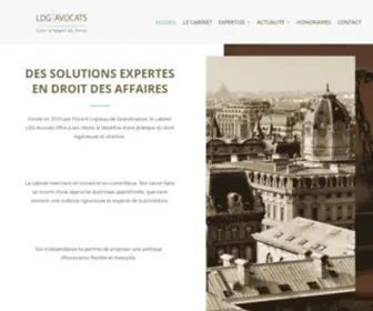 LDG-Avocats.fr(LDG Avocats) Screenshot