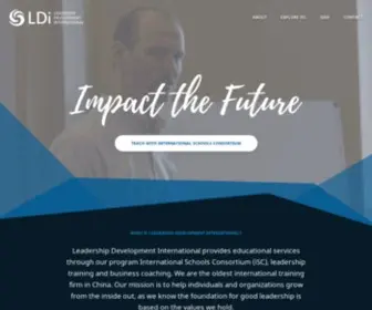 Ldichina.com(Leadership Development International) Screenshot