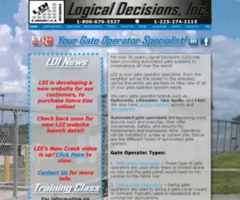 Ldi.com(Logical Decisions Inc) Screenshot