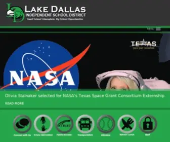 Ldisd.net(Lake Dallas ISD) Screenshot