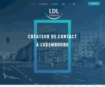 LDlconnect.lu(Homepage) Screenshot