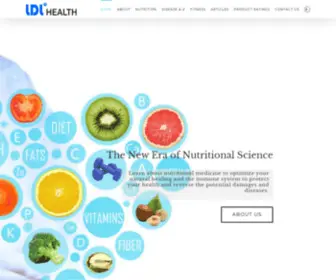 LDlhealth.com(LDL Health) Screenshot