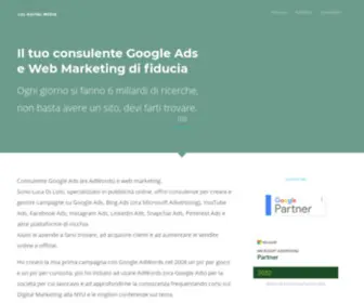 LDlmedia.com(Consulente Google Ads (AdWords) e Web Marketing a Vicenza) Screenshot