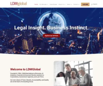 LDMGlobal.com(EDiscovery, Digital Forensics, Cybersecurity) Screenshot