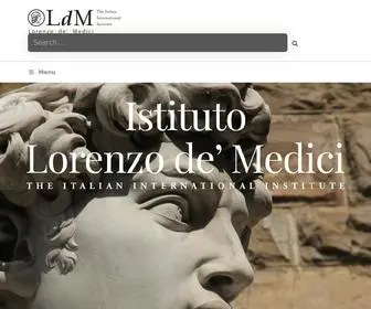 Ldminstitute.com(Lorenzo de' Medici) Screenshot
