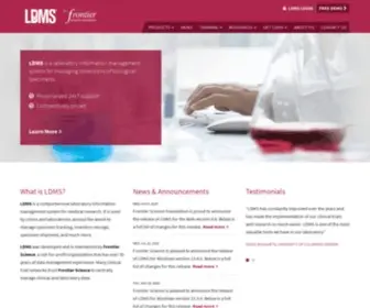 LDMS.org(Home Page) Screenshot