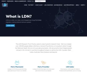 LDnresearchtrust.org(LDN Research Trust) Screenshot
